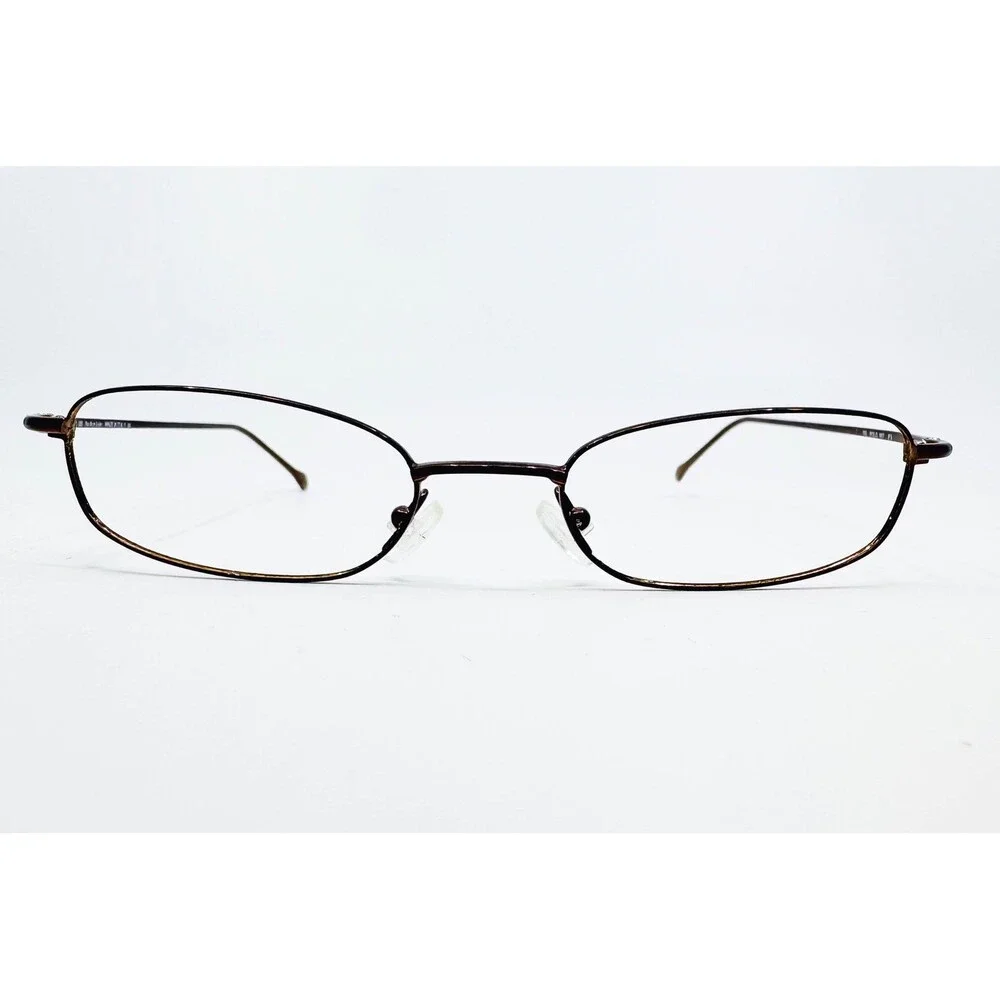 Polo Ralph Lauren Eyeglasses Womens Brown Oval Metal Frame 497 49-19-135